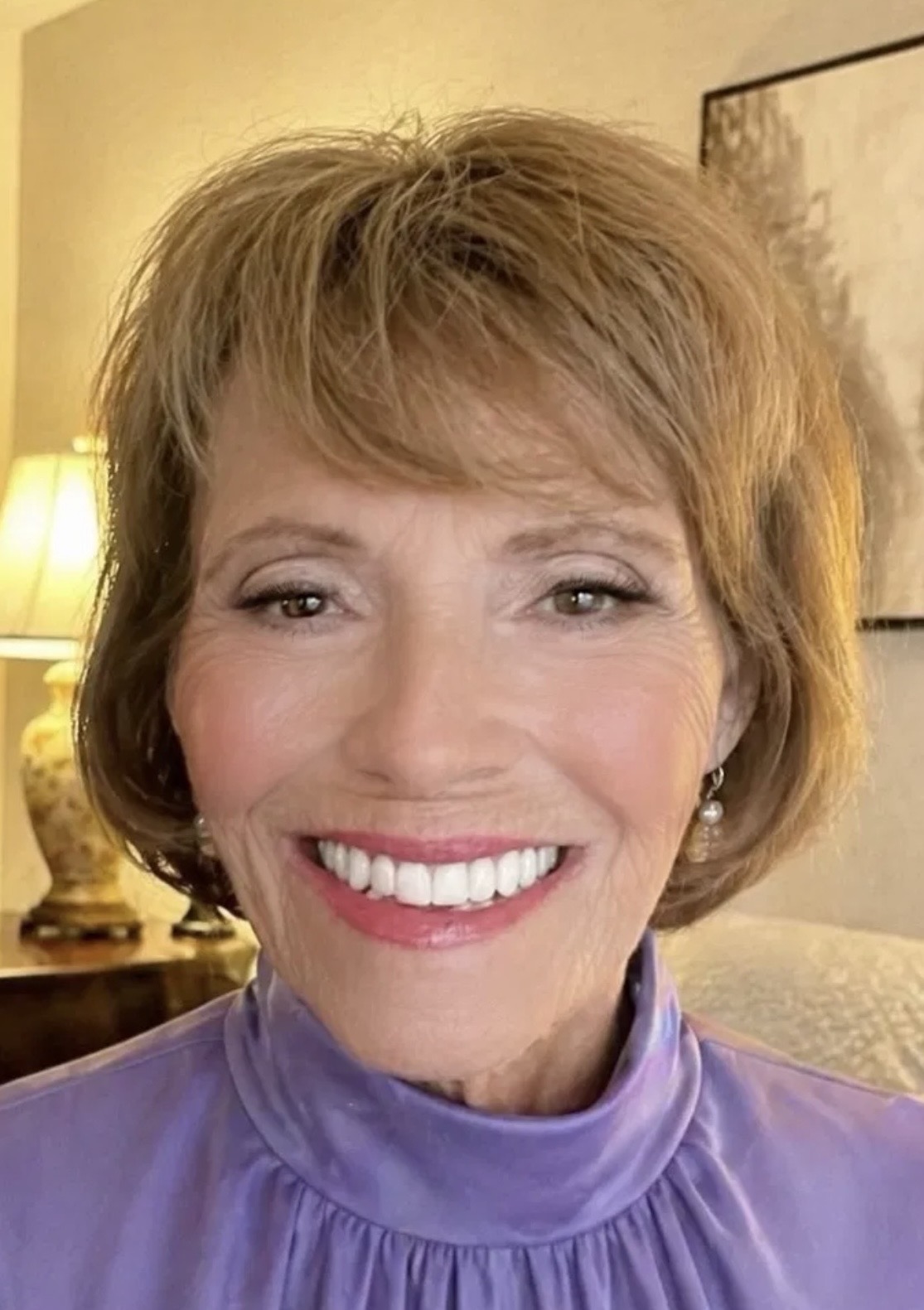 After mature skin makeup